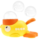 Duck-Shaped Interactive Slow Feeder – Washable Food Dispenser Toy for Dogs (3 Outlet Sizes)