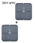 Lick Mat – Silicone Slow Feeder & Bath Distraction Pad for Dogs (Non-Slip Suction Design)