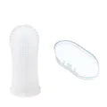 Soft Silicone Finger Toothbrush – 360° Dental Care for Dogs & Cats (with Storage Case)