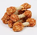 Chicken Dumbbells combine real chicken with calcium-rich chew sticks — supporting strong
