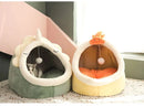 Foldable Cat Tent Bed – Soft Indoor Cave Bed for Cats & Small Dogs (Washable, Self-Warming)