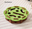 Pet Cat Puzzle Maze — Interactive Felt Toy Box with Bell Balls