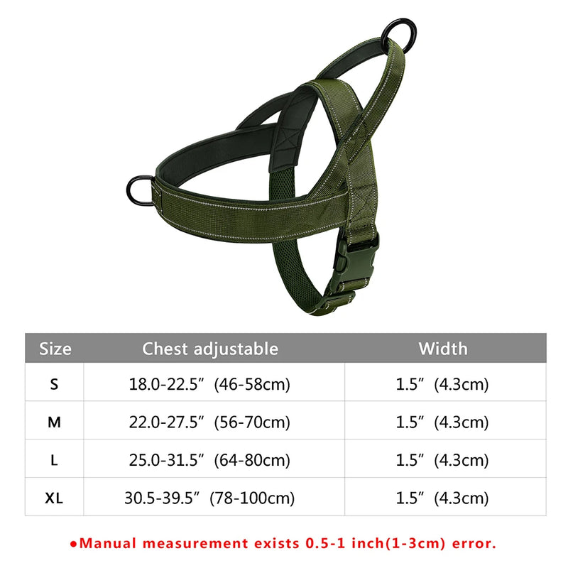 No Pull Dog Harness — Soft, Secure & Reflective Comfort for Every Walk