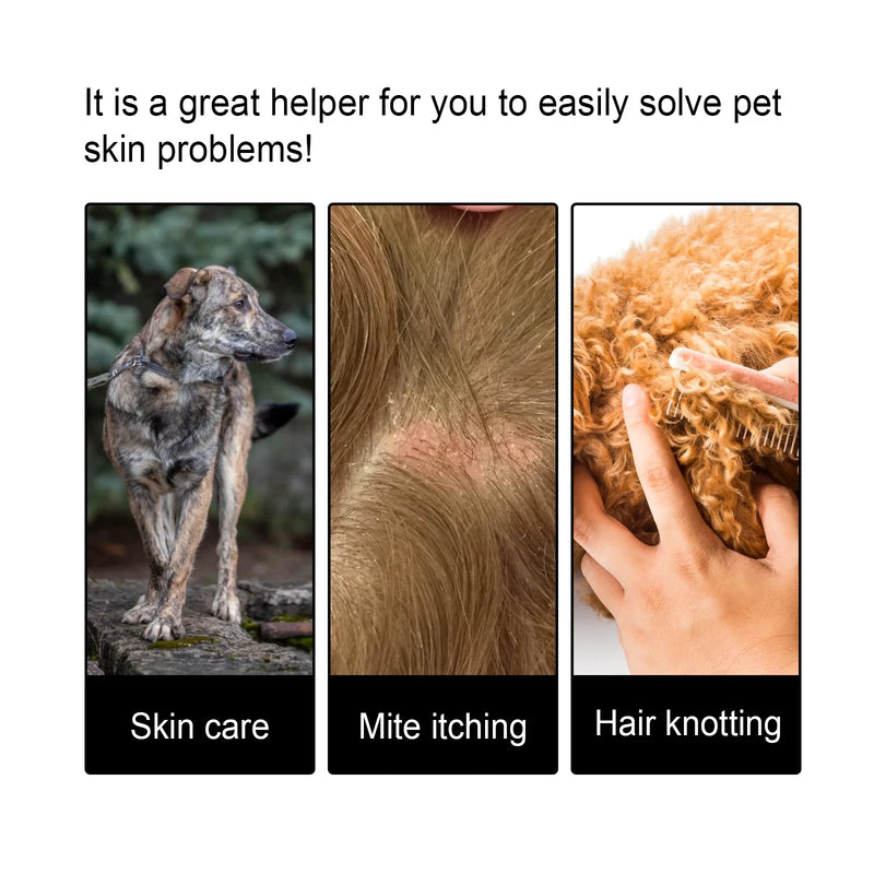 Coat Care Serum – Natural Soothing & Shine Formula for Dogs & Cats