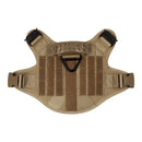 Tactical Harness Set includes a padded vest, leash and Molle pouches — perfect for training, walking and working dogs.