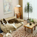 Fluffy Dog Sofa Bed – Removable & Washable