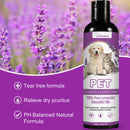 Natural Lavender Pet Shampoo – Soothing, Moisturising & pH-Balanced Formula for Dogs & Cats