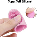 Soft Silicone Finger Toothbrush – 360° Dental Care for Dogs & Cats (with Storage Case)