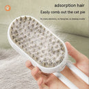 4-in-1 Electric Spray Grooming Brush – Anti-Static, Hair Removal & Massage Comb for Cats & Dogs