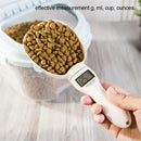 Digital Measuring Scoop – LED Pet Food Scale Spoon for Cats & Dogs (800g Capacity)