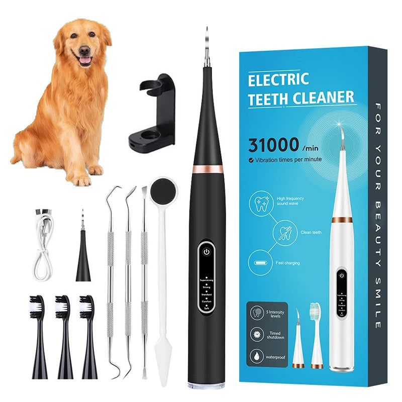 Ultrasonic Dog Dental Cleaner – Professional Electric Toothbrush for Pets