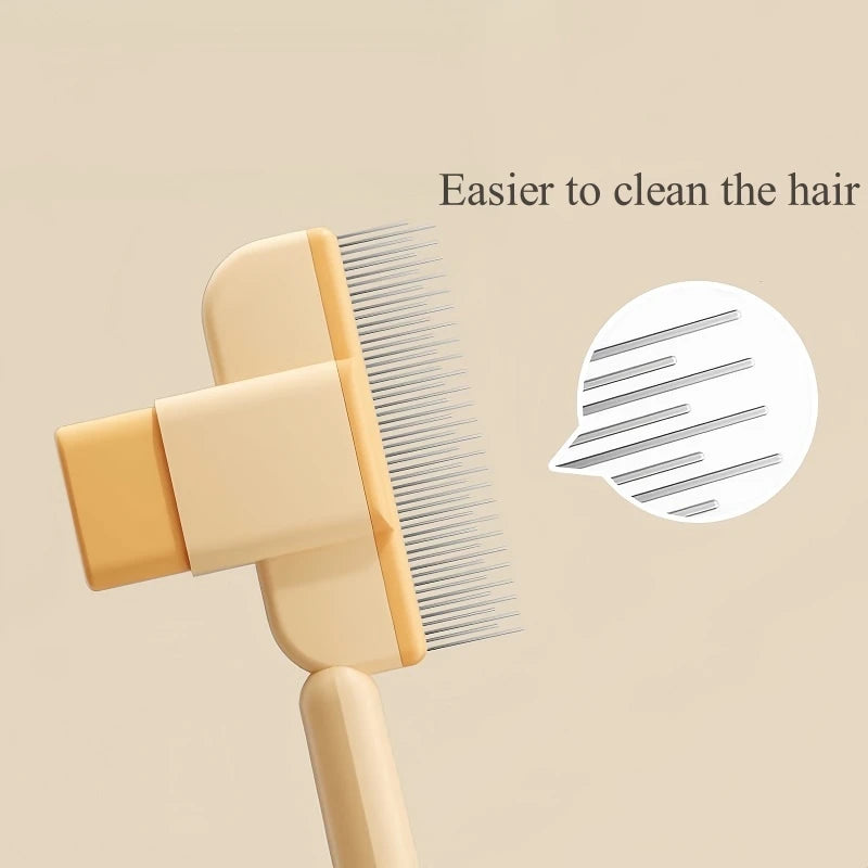 Pet Hair Remover & Steamy Brush – 4-in-1 Dog & Cat Grooming Kit