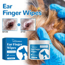 Pet Ear Cleaning Wipes – Gentle Earwax & Odour Control Tissues for Dogs & Cats (50pcs)