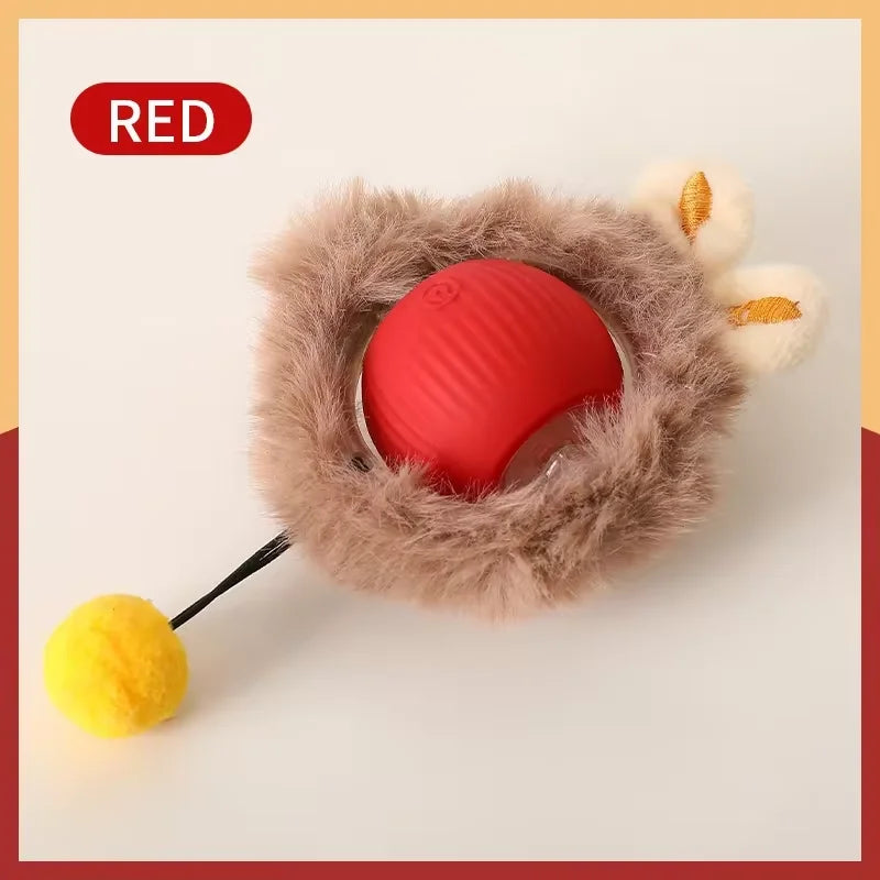 Smart Rolling Ball Cat Toy – Interactive Rechargeable Pet Toy