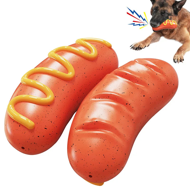 Squeaky Teething Toy for Aggressive Chewers