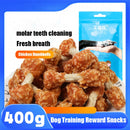 Chicken Dumbbells combine real chicken with calcium-rich chew sticks — supporting strong