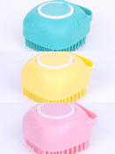 Pet Bath & Grooming Glove – Soft Silicone Brush for Dogs & Cats