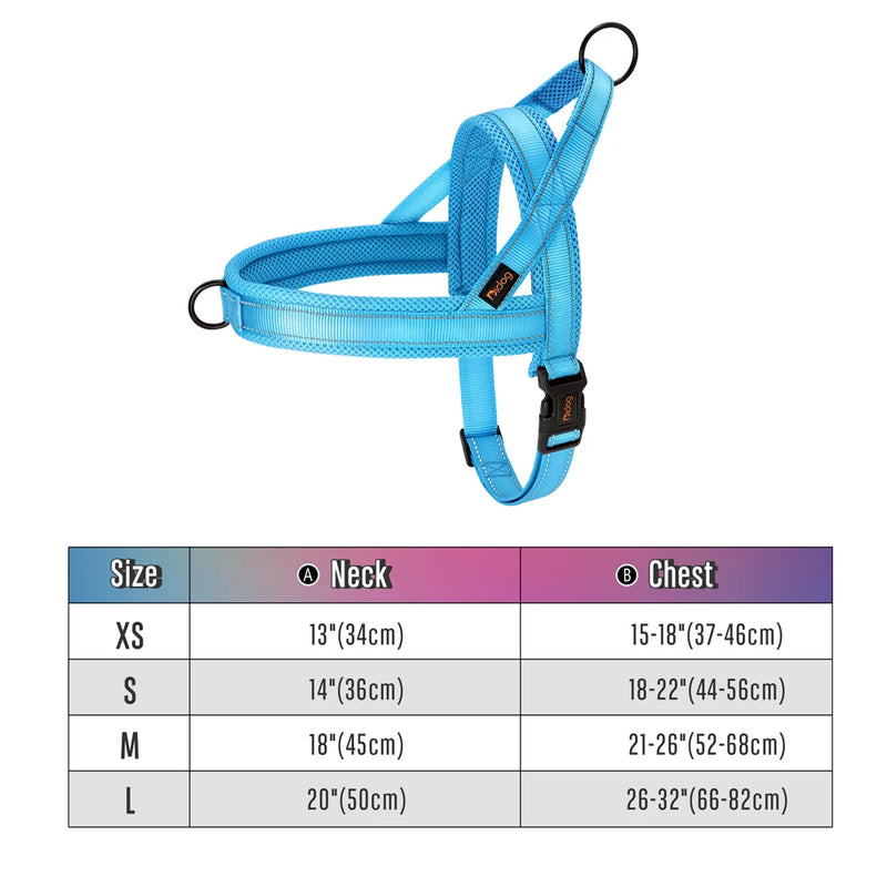 No Pull Dog Harness — Soft, Secure & Reflective Comfort for Every Walk