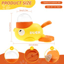 Duck-Shaped Interactive Slow Feeder – Washable Food Dispenser Toy for Dogs (3 Outlet Sizes)