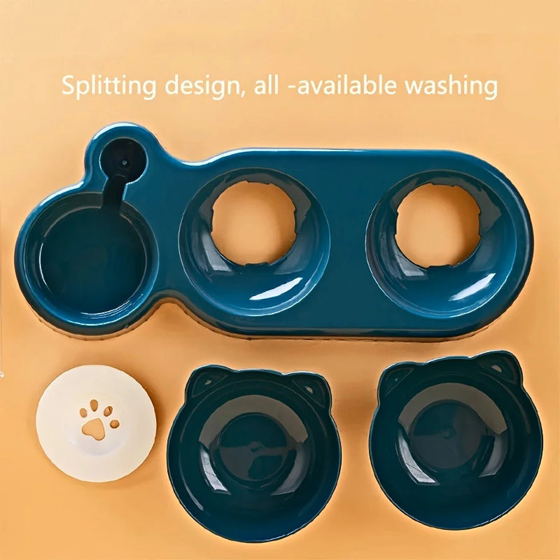 SPECIFICATIONS  Brand Name: NoEnName_Null  Choice: yes  Hign-concerned Chemical: None  Material: Plastic  Origin: Mainland China  Shape: Rounded  Type: cats,With Water Dispenser