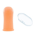 Soft Silicone Finger Toothbrush – 360° Dental Care for Dogs & Cats (with Storage Case)