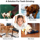 Treat Dispensing Chew Ball – Non-Toxic Rubber Toy for Dogs & Puppies (Tooth-Cleaning Design)