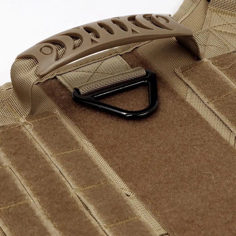 Tactical Harness Set includes a padded vest, leash and Molle pouches — perfect for training, walking and working dogs.